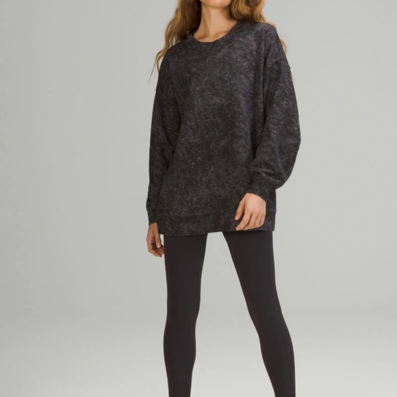 Lululemon Perfectly Oversized Cotton Crew - Picture 1 of 8